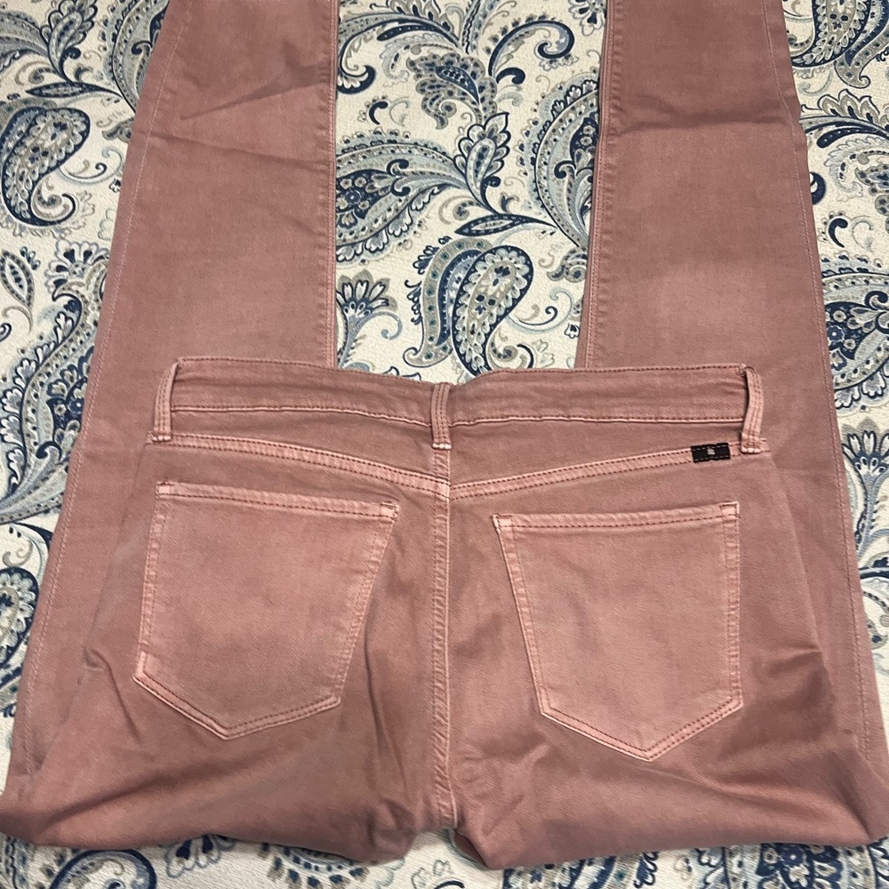 Like New lucky brand dusty rose ankle jeans women’s size 2/ 27